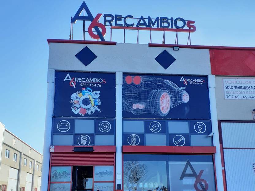 A6 tienda de recambios de coches