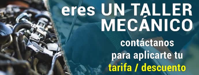 Tarifas especiales y descuentos para talleres mecánicos y profesionales